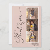 モダンハート卒業サンキューカード サンキューカード (正面)