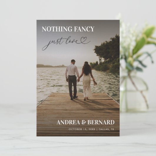 モダンハート台本は何も愛ファンシーの駆け落ち 招待状 (スタンド正面)