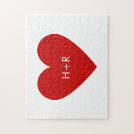 モダンハート ジグソーパズル