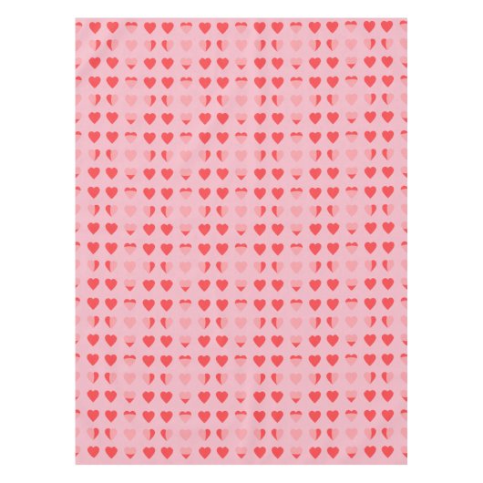 モダンハート テーブルクロス (正面)