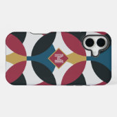 モダンハーフムーン iPhoneケース (裏面横)