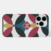 モダンハーフムーン iPhoneケース (裏面横)