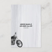 モダンバイクアドベ結婚ント詳細 エンクロージャーカード (裏面)