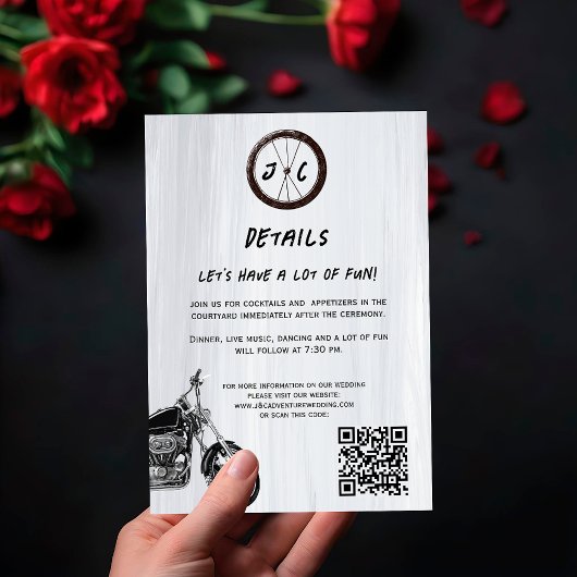 モダンバイクアドベ結婚ント詳細 エンクロージャーカード