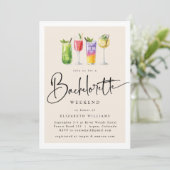 モダンバチェロレッテ週末 招待状 (スタンド正面)