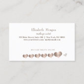 モダンバラエレガント金ゴールドハート、サテン ロイヤリティカード