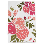 モダンバラガーデン抱き枕 ミディアムペーパーバッグ (裏面)