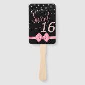 モダンバラシエレガントック甘い16ハンドファン ハンドファン (正面)