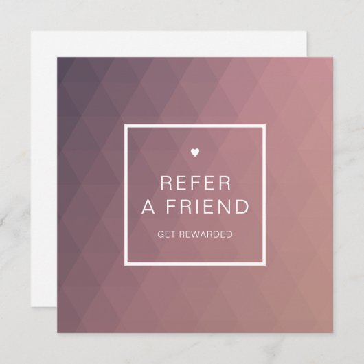 モダンバラスクエアRefer a Friend (正面/裏面)