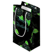 モダンバラフローラ スモールペーパーバッグ (正面アングル)