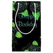 モダンバラフローラ スモールペーパーバッグ (正面)