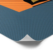 モダンバラリバイバルはっきりした：グラフィック ポスター (角)