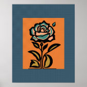 モダンバラリバイバルはっきりした：グラフィック ポスター (正面)