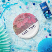 モダンバラ砂漠プレート ペーパープレート (パーティー)