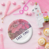 モダンバラ砂漠プレート ペーパープレート (パーティー)