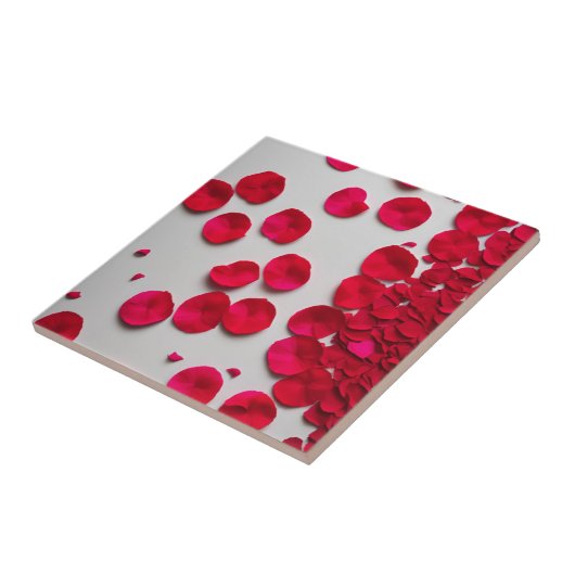 モダンバラ花びら タイル (側面)