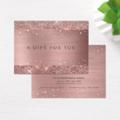 モダンバラ金ゴールドグリッターギフト券 (デスク)