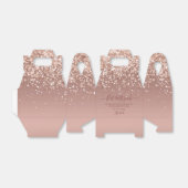 モダンバラ金ゴールドグリッターバルミツワー フェイバーボックス (折り畳みなし)