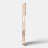 モダンバラ金ゴールドグリッターパイナップルトロピカルビーチ Case-Mate iPhoneケース (裏面 / 右)