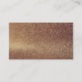 モダンバラ金ゴールドグリッターブ結婚ラック エンクロージャーカード (裏面)