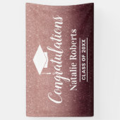 モダンバラ金ゴールドグリッター卒業党 横断幕 (縦)