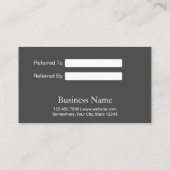 モダンバラ金ゴールドグリッター美しいサロンスパ紹介 紹介カード (裏面)