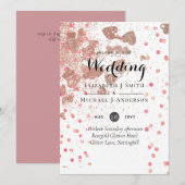 モダンバラ金ゴールドトレンディー予算結婚の (正面/裏面)