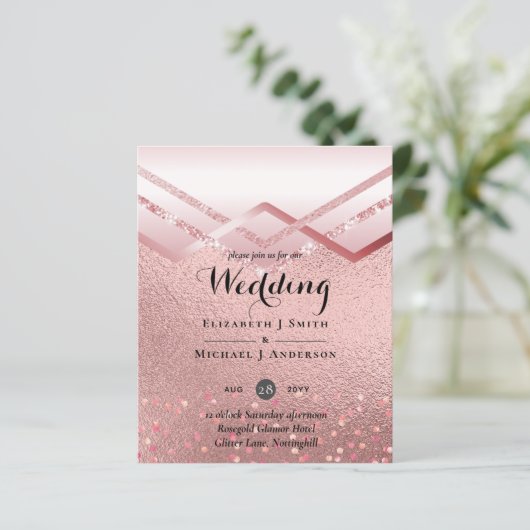 モダンバラ金ゴールドトレンディー予算結婚の (スタンド正面)