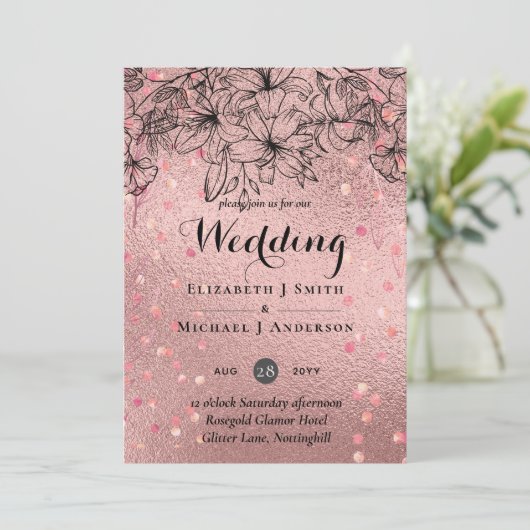 モダンバラ金ゴールドトレンディー予算結婚の (スタンド正面)