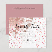 モダンバラ金ゴールドトレンディー予算結婚の (正面/裏面)