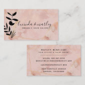 モダンバラ金ゴールドフローラ 名刺 (正面/裏面)