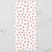 モダンバラ金ゴールドラブ結婚のメニューカード メニュー (裏面)