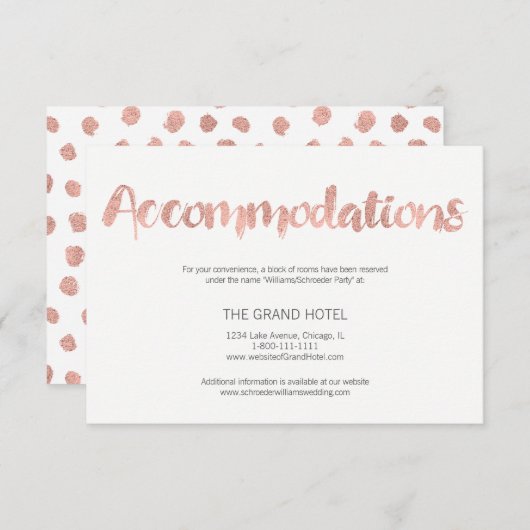 モダンバラ金ゴールドラブ結婚ズ宿泊カード エンクロージャーカード (正面/裏面)