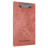 モダンバラ金ゴールド大理石デザイパーソナライズされたナー クリップボード (右)