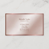 モダンバラ金ゴールド弁護士法律事務所 名刺 (裏面)