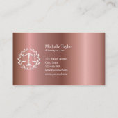 モダンバラ金ゴールド弁護士法律事務所 名刺 (裏面)