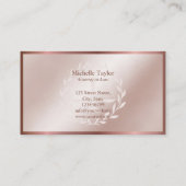 モダンバラ金ゴールド弁護士法律事務所 名刺 (裏面)