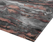 モダンバラ金ゴールド抽象芸術マーブル絵を描化 カッティングボード (角)