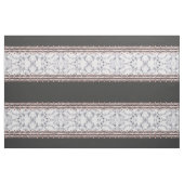 モダンバラ金ゴールド白黒幾何学模様 ファブリック (ファットクウォーター)