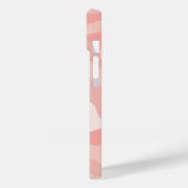 モダンバラ金ゴールド赤面ピンク迷彩柄パターン Case-Mate iPhoneケース (裏面 / 左)