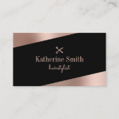 モダンバラ金ゴールド 名刺 (正面)