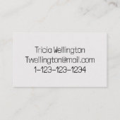 モダンバラ金ゴールド 名刺 (裏面)