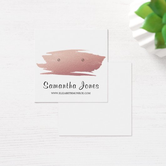 モダンバラ金箔ブラシストローク、ジュエリー表示 (デスク)