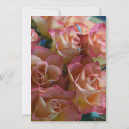 モダンバラ40th誕生日パーティの招待状 招待状