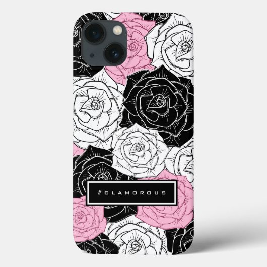 モダンバラ Case-Mate iPhoneケース (裏面)