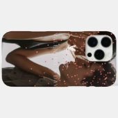 モダンバレンタインデーのカップルパーソナライズされた写真 Case-Mate iPhoneケース (裏面 (横))