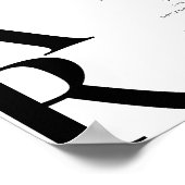 モダンバーメニュー一覧 ポスター (角)