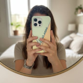 モダンパステル幾何学カラーブロック オーダーネーム Case-Mate iPhoneケース
