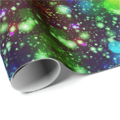 モダンパタースタイリッシュン冬パーティー ラッピングペーパー (ロールコーナー)