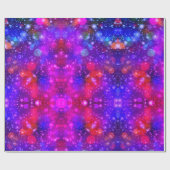 モダンパタースタイリッシュン冬パーティー ラッピングペーパー (フラット)